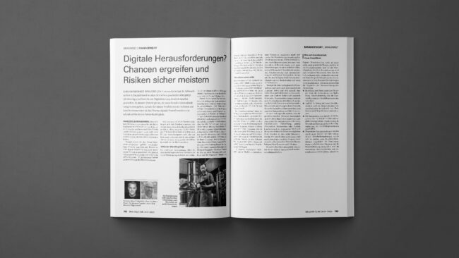 Digitale Herausforderungen? Chancen ergreifen und Risiken sicher meistern